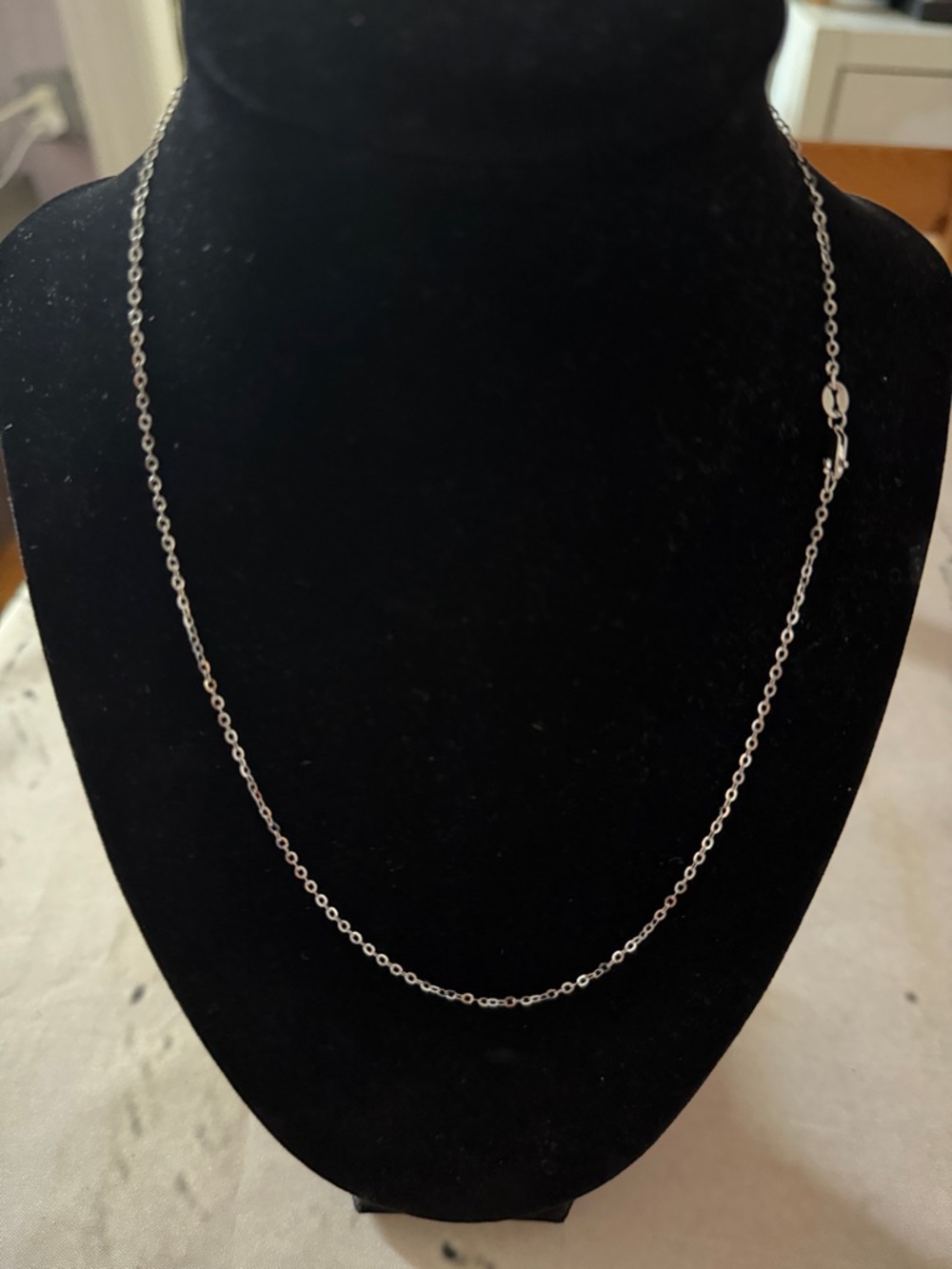 925 Sterling Silver Cable Chain Necklace - Silver